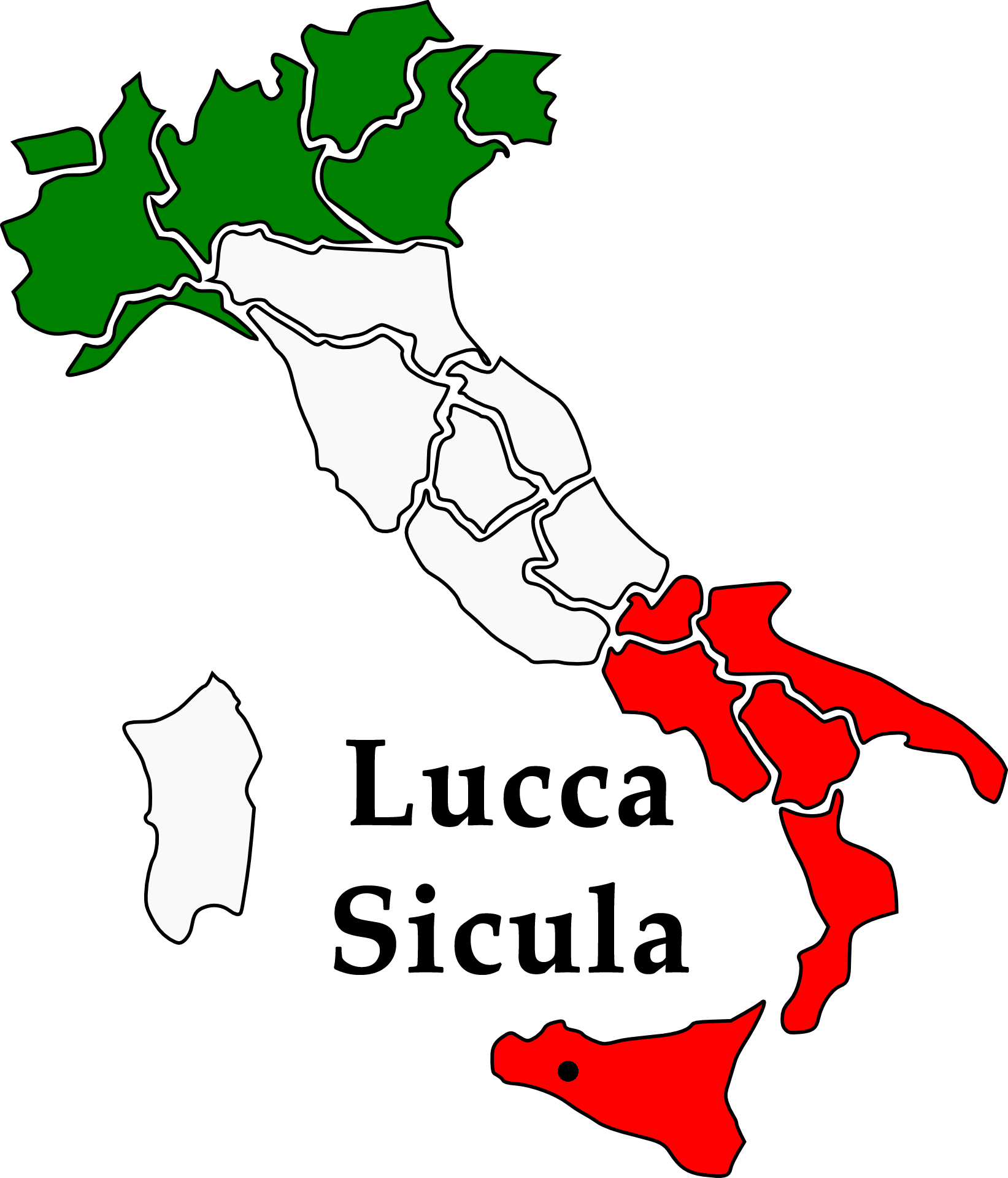 Sizilien- Lucca Sicula